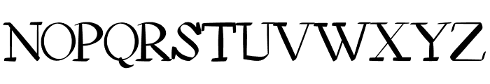Nickke Font UPPERCASE