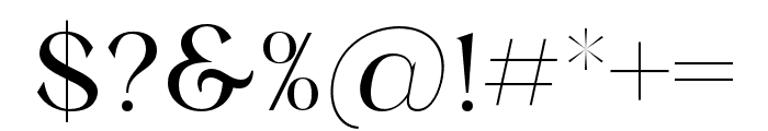 Nickole-Regular Font OTHER CHARS