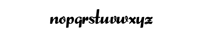Nicodemuso Font LOWERCASE