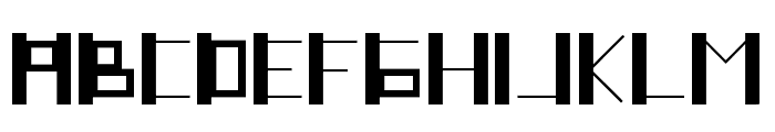 Nicotin Thin Regular Font LOWERCASE