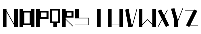 Nicotin Thin Regular Font LOWERCASE