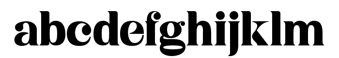 Niecher-Regular Font LOWERCASE