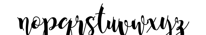 Night Butterfly Font LOWERCASE