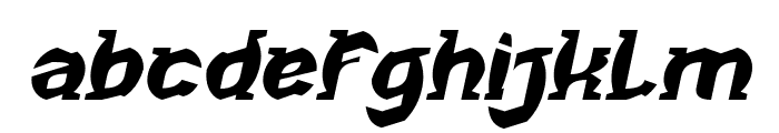 Night Creature Italic Font LOWERCASE