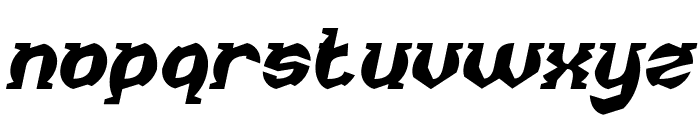 Night Creature Italic Font LOWERCASE