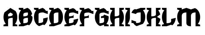 Night Creature Font UPPERCASE