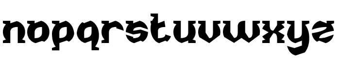 Night Creature Font LOWERCASE