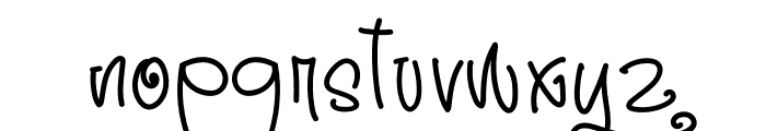 Night Dream Font LOWERCASE