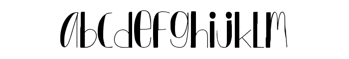 Night Dreamer - Filled Regular Font LOWERCASE