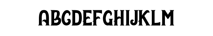 Night Forest Font LOWERCASE