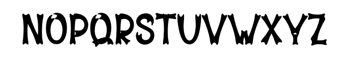 Night Ghoost Font LOWERCASE