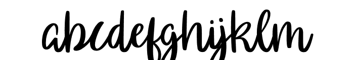 Night Howler Font LOWERCASE