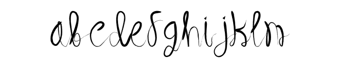 NightCity-Regular Font LOWERCASE