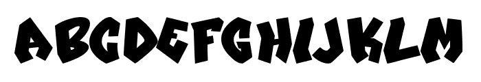 NightFashionRegular Font LOWERCASE