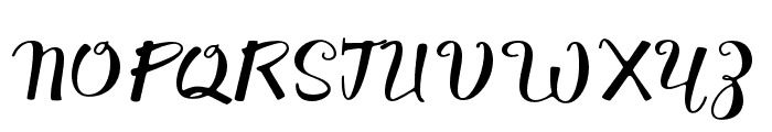 NightTimeStory-Condensed Font UPPERCASE