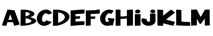 NightWolfRegular Font LOWERCASE