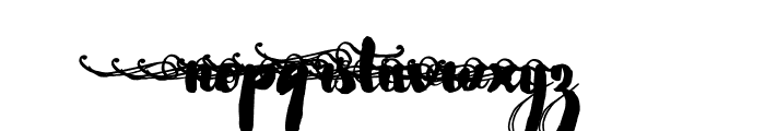 Nightamore Alt 01 Font LOWERCASE