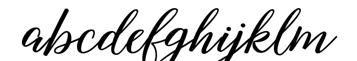 Nightcall Bold Font LOWERCASE