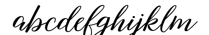 Nightcall Font LOWERCASE