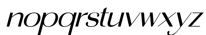 Nightfall Westlight Italic Font LOWERCASE