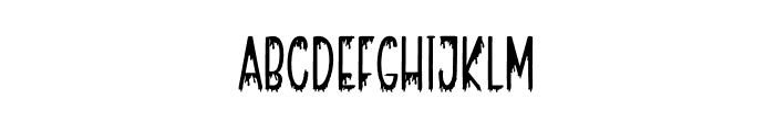 Nightghost Font UPPERCASE