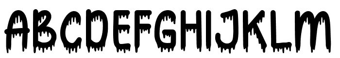 Nightmare Forest Font UPPERCASE