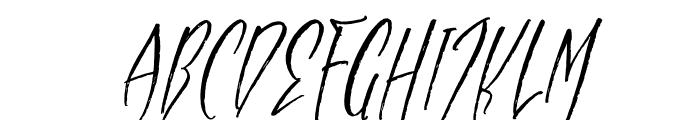 Nightwalk Greaper Italic Font LOWERCASE
