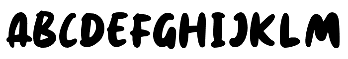 Nightwish-Regular Font UPPERCASE