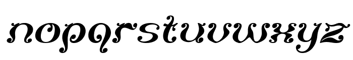 Nigona Italic Font LOWERCASE