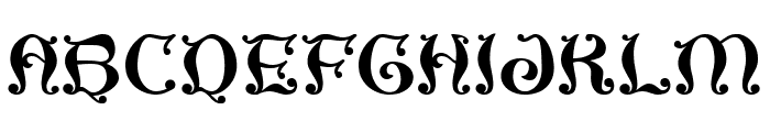 Nigona Regular Font UPPERCASE