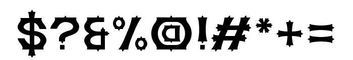 NikiDorie-Regular Font OTHER CHARS