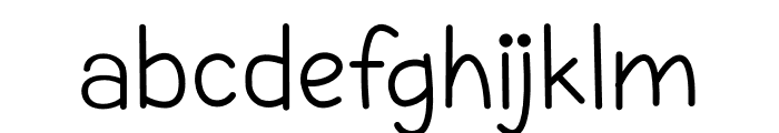 Nimimalis Font LOWERCASE