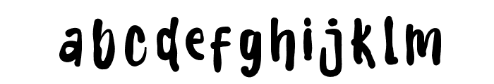 Nine to Five Regular Font LOWERCASE