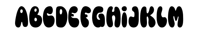 NinetiesStuff-Regular Font UPPERCASE