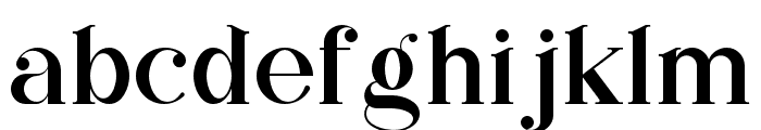 Ningrat-Regular Font LOWERCASE