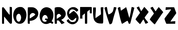 Ninja Turtles Regular Font UPPERCASE