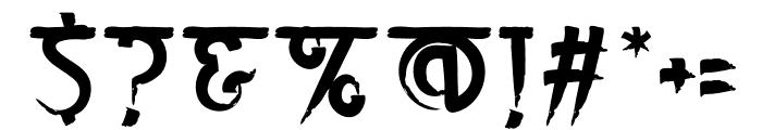 Niranjan Four Font OTHER CHARS