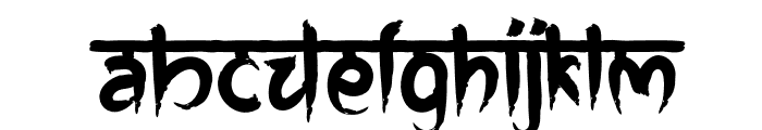 Niranjan Four Font LOWERCASE