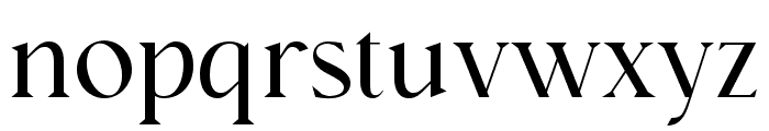 Nissma Regular Font LOWERCASE