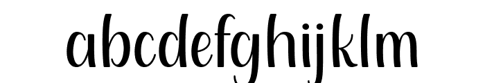 Nittela Solid Font LOWERCASE