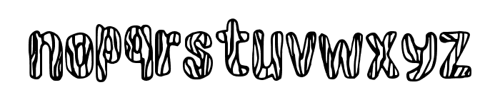 Njebra Regular Font LOWERCASE