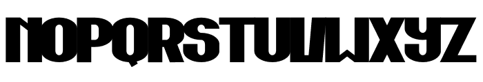 No Think Font UPPERCASE