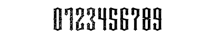 NoRemorse Aged Font OTHER CHARS