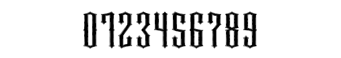 NoRemorse Inline Font OTHER CHARS