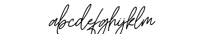 Noah Letter Italic Font LOWERCASE