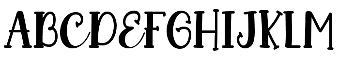 Nobula-Regular Font UPPERCASE