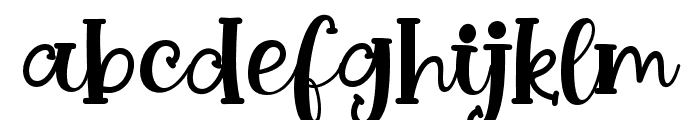 Nobula-Regular Font LOWERCASE