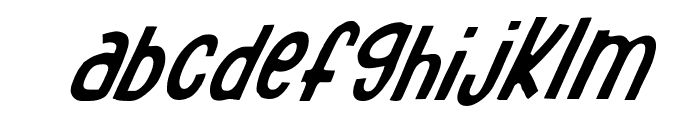 Nocona Italic Font LOWERCASE
