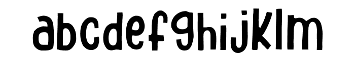 Nocona Regular Font LOWERCASE