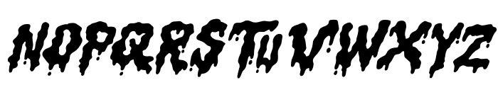 Nocturnus Sigil Italic Font UPPERCASE